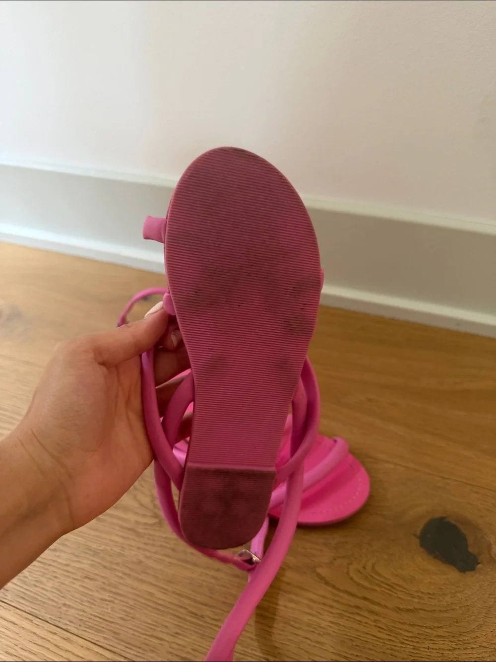 H&M Hot Pink Strappy kid’s Sandals